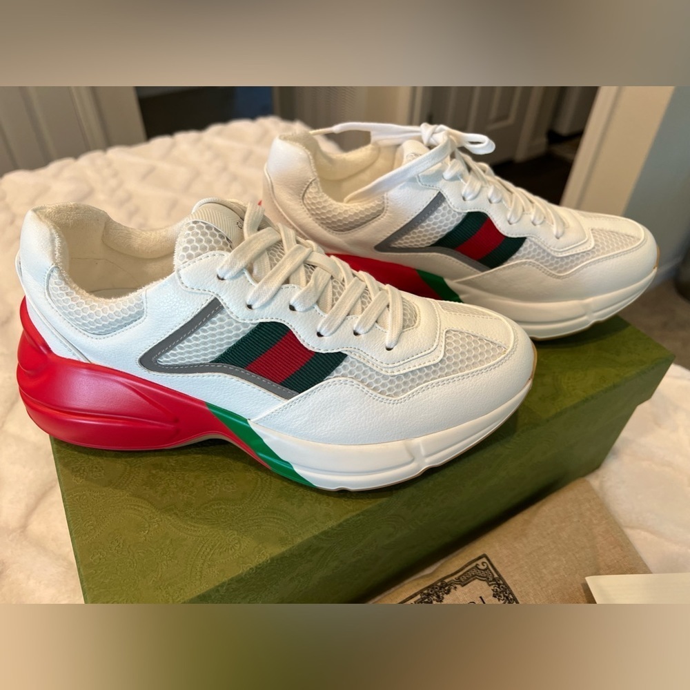 Gucci rython sneakers size 38 NWT! Authentic!!!